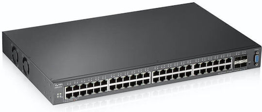 Zyxel XGS2210-52 Managed L2 PoE Switch με 48 Θύρες Gigabit (1Gbps) Ethernet και 4 SFP Θύρες - Image 4