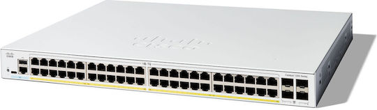 Cisco Catalyst 1200 L2 PoE+ Switch με 48 Θύρες Gigabit (1Gbps) Ethernet και 48 SFP Θύρες - Image 3