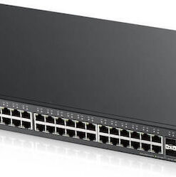 Zyxel XGS2210-52 Managed L2 PoE Switch με 48 Θύρες Gigabit (1Gbps) Ethernet και 4 SFP Θύρες