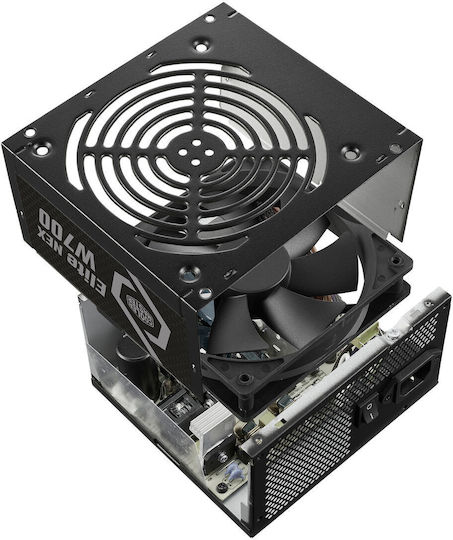 CoolerMaster Elite Nex White 700W Μαύρο Τροφοδοτικό Υπολογιστή Full Wired 80 Plus Standard - Image 6