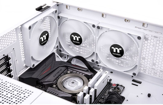 Thermaltake CT140 Case Fan με Λευκό Φωτισμό και Σύνδεση 4-Pin PWM 2τμχ Λευκό - Image 8