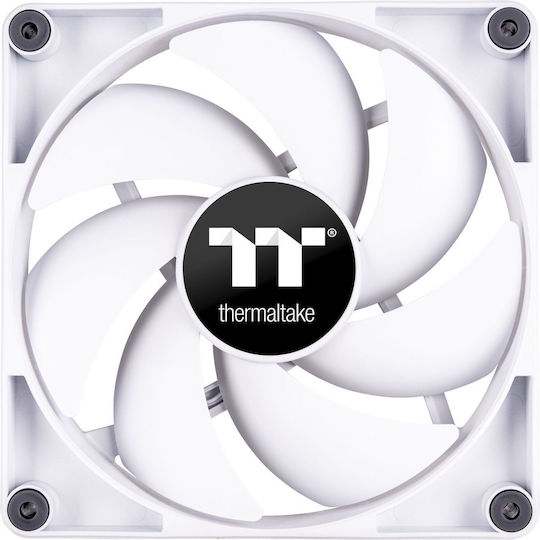 Thermaltake CT140 Case Fan με Λευκό Φωτισμό και Σύνδεση 4-Pin PWM 2τμχ Λευκό - Image 3