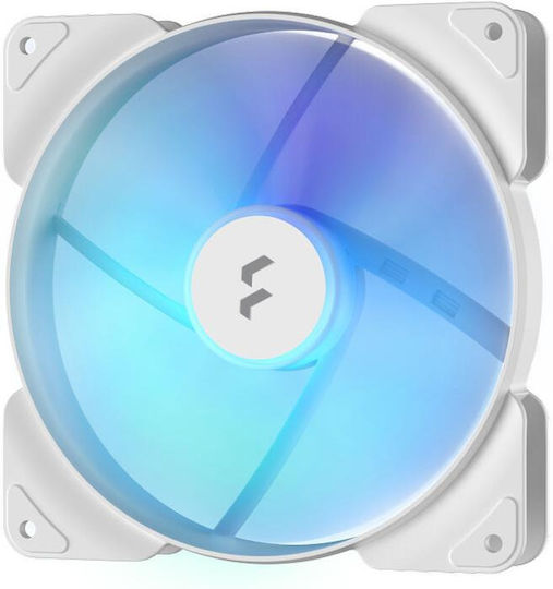 Fractal Design Aspect 12 RGB Case Fan 120mm με Σύνδεση 4-Pin PWM Λευκό - Image 4