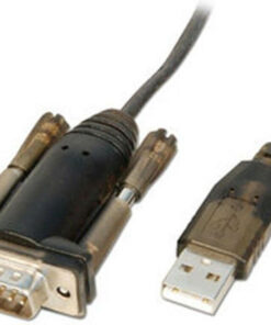 Alternative view of Lindy Καλώδιο USB-A σε RS232 9-pin male 1.5m (42855)