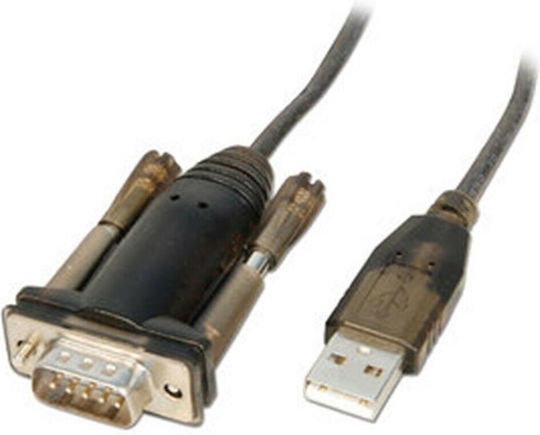 Lindy Καλώδιο USB-A σε RS232 9-pin male 1.5m (42855) - Image 2