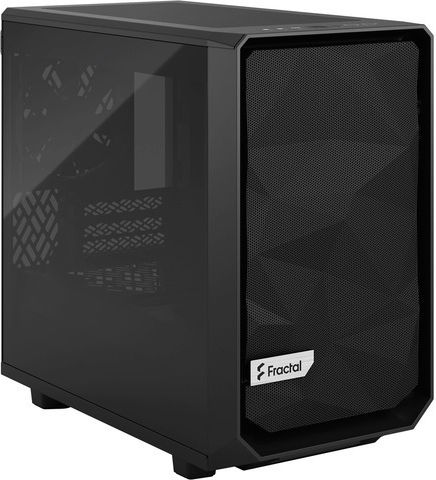 Fractal Design Meshify 2 Nano Gaming Mini Tower Κουτί Υπολογιστή με Πλαϊνό Παράθυρο Μαύρο - Image 11