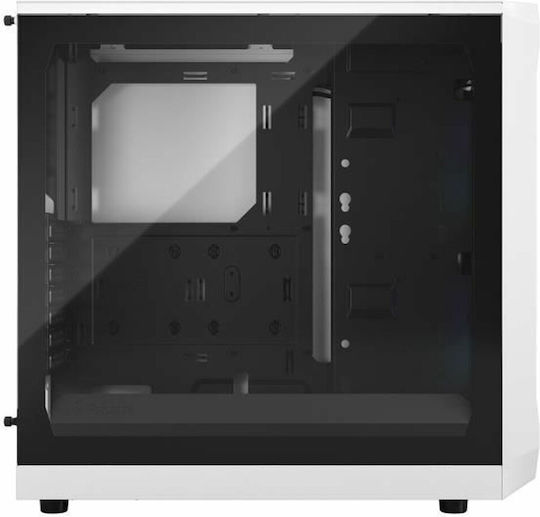 Fractal Design Focus 2 Gaming Midi Tower Κουτί Υπολογιστή με Πλαϊνό Παράθυρο RGB White - Image 8