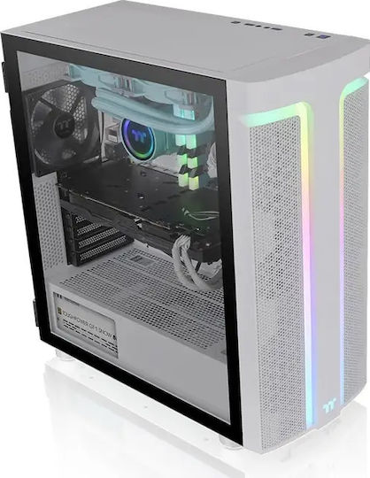 Thermaltake H590 ARGB Gaming Κουτί Υπολογιστή με Πλαϊνό Παράθυρο Λευκό - Image 6