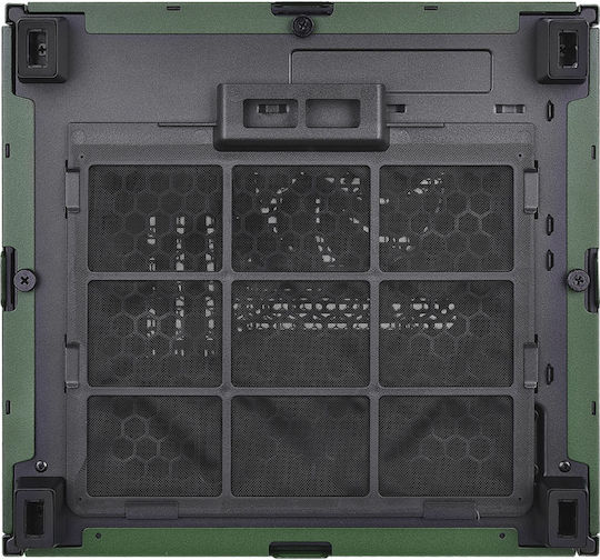 Thermaltake The Tower 200 Mini Chassis Gaming Mini Tower Κουτί Υπολογιστή με Πλαϊνό Παράθυρο Racing Green - Image 8
