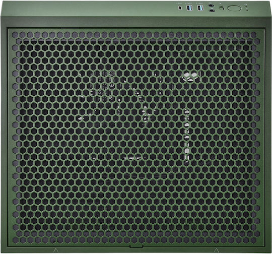Thermaltake The Tower 200 Mini Chassis Gaming Mini Tower Κουτί Υπολογιστή με Πλαϊνό Παράθυρο Racing Green - Image 10
