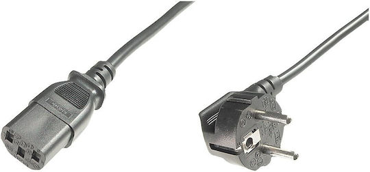 Digitus Schuko - IEC C13 Cable 2.5m Μαύρο AK-440100-025-S