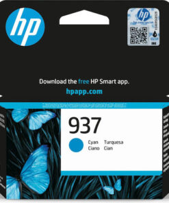 HP 937 Γνήσιο Μελάνι Εκτυπωτή InkJet Κυανό (4S6W2NE)