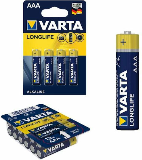 Varta LongLife Αλκαλικές Μπαταρίες AAA 1.5V 12τμχ 120315 - Image 9