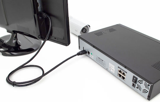 Digitus HDMI 1.4 Cable HDMI male - HDMI male 2m Μαύρο DB-330123-020-S - Image 3