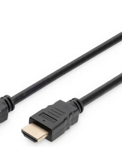 Digitus HDMI 1.4 Cable HDMI male - HDMI male 2m Μαύρο DB-330123-020-S