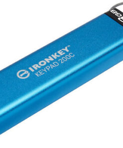 Alternative view of Kingston IronKey Keypad 200C 128GB USB 3.2 Stick με σύνδεση USB-C Μπλε
