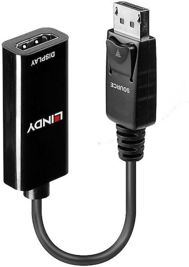 Lindy Μετατροπέας DisplayPort male σε HDMI female 1τμχ 41718 - Image 4