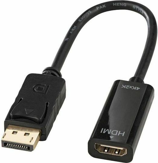 Lindy Μετατροπέας DisplayPort male σε HDMI female 1τμχ 41718 - Image 3