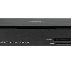Alternative view of OWC Thunderbolt Pro Dock Thunderbolt 3 Docking Station με DisplayPort 4K PD Ethernet και σύνδεση 2 Οθονών Μαύρο