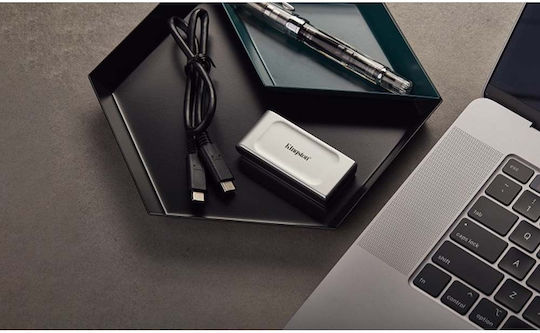 Kingston XS2000 USB-C Εξωτερικός SSD 4TB 1.8" Ασημί - Image 6