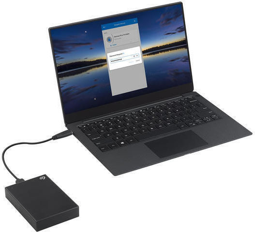 Seagate One Touch Password Protection USB 3.0 Εξωτερικός HDD 4TB 2.5" Μαύρο - Image 9