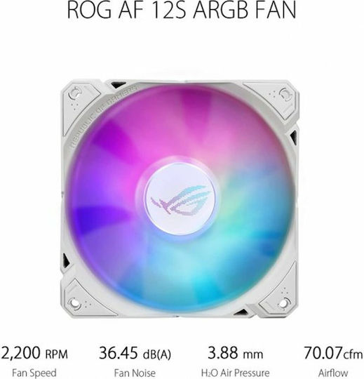 Asus ROG Ryuo III 240 ARGB Υδρόψυξη Επεξεργαστή Διπλού Ανεμιστήρα 120mm για Socket AM4/AM5/1700/1200/115x Λευκή - Image 7