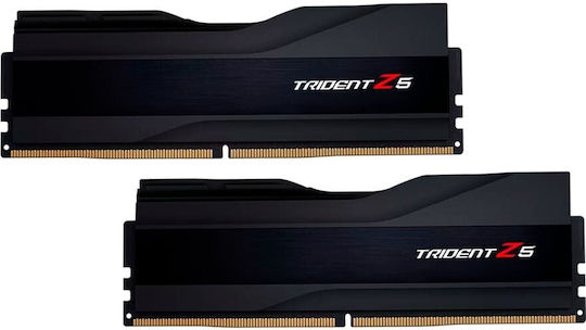 G.Skill Trident Z5 XMP DDR5 32GB RAM με 2x16GB Modules και Ταχύτητα 7600 για Desktop F5-7600J3646G16GX2-TZ5K - Image 2