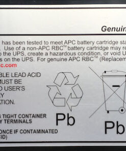 Alternative view of APC Replacement Cartridge 23 Μπαταρία UPS με Χωρητικότητα 8Ah και Τάση 12V 1τμχ