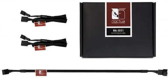 Noctua 4-Pin pwm - 4-Pin pwm Cable 0.3m Μαύρο - Image 3