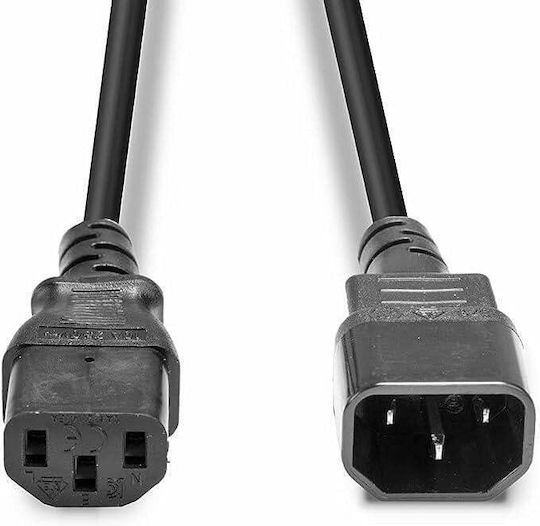 Lindy IEC C14 - IEC C13 Cable 2m Μαύρο 30331 - Image 3