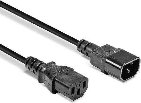 Lindy IEC C14 - IEC C13 Cable 2m Μαύρο 30331 - Image 5