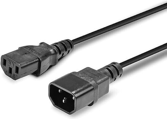 Lindy IEC C14 - IEC C13 Cable 2m Μαύρο 30331 - Image 4