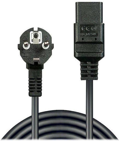 Lindy Lindy Schuko - IEC C19 Cable 2m Μαύρο - Image 2