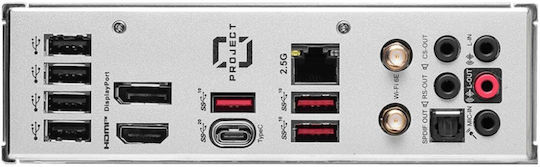 MSI B760M Project Zero Wi-Fi Motherboard Micro ATX με Intel 1700 Socket 7E14-001R - Image 5