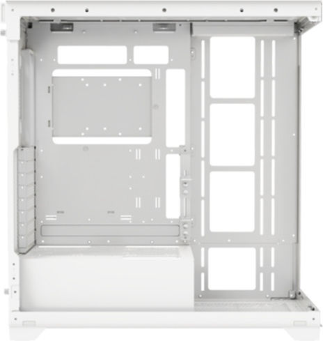 Xilence Xilent Gleam Gaming Midi Tower Κουτί Υπολογιστή με Πλαϊνό Παράθυρο και RGB Φωτισμό Λευκό - Image 6