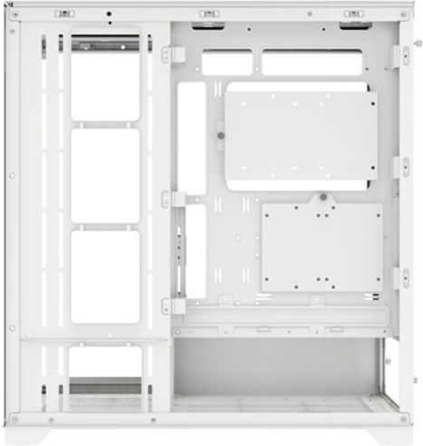 Xilence Xilent Gleam Gaming Midi Tower Κουτί Υπολογιστή με Πλαϊνό Παράθυρο και RGB Φωτισμό Λευκό - Image 7