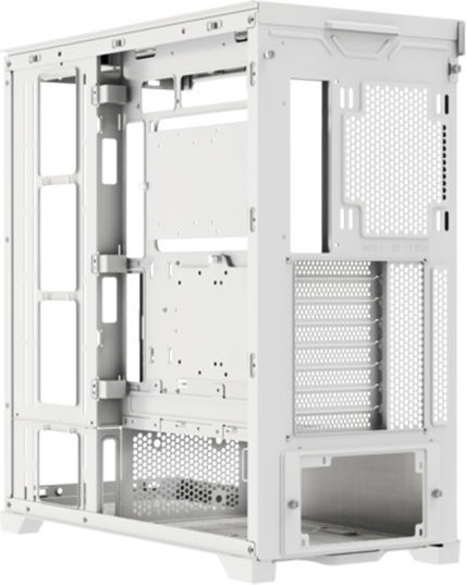 Xilence Xilent Gleam Gaming Midi Tower Κουτί Υπολογιστή με Πλαϊνό Παράθυρο και RGB Φωτισμό Λευκό - Image 5