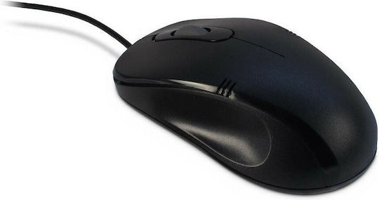 Inter-Tech Eterno M-3026 Ενσύρματο Ποντίκι Μαύρο - Image 2