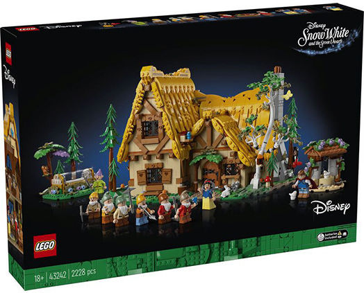 LEGO Disney Princess Snow White And The Seven Dwarfs για 18+ Ετών 2228τμχ 43242 - Image 3
