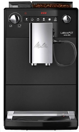 Melitta Latticia OT Αυτόματη Μηχανή Espresso 1450W Πίεσης 15bar με Μύλο Άλεσης Frosted Black - Image 5