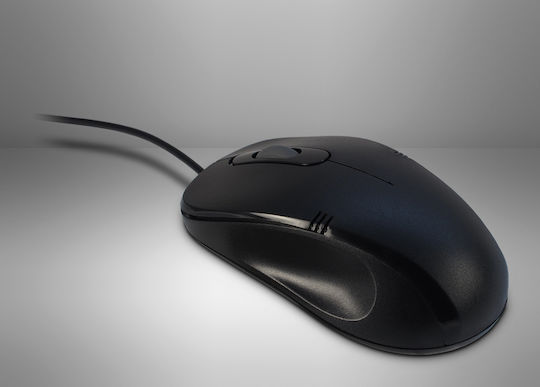 Inter-Tech Eterno M-3026 Ενσύρματο Ποντίκι Μαύρο - Image 3