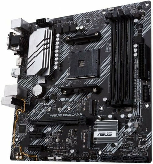 Asus Prime B550M-A/CSM Motherboard Micro ATX με AMD AM4 Socket 90MB14I0-M0EAYC - Image 7