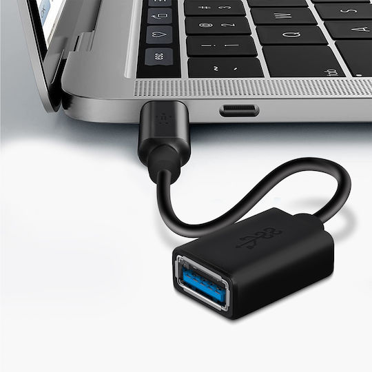 Belkin USB 3.2 Cable USB-C male - USB-A female Μαύρο 1m - Image 6