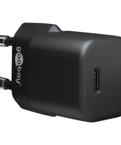 Goobay Φορτιστής με Θύρα USB-C και Καλώδιο USB-C - Lightning 30W Power Delivery Μαύρος (64574)