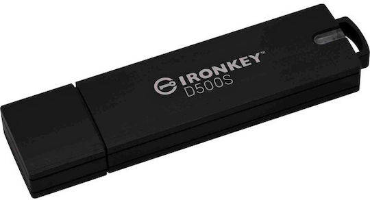 Kingston Ironkey D500s 512GB USB 3.2 Stick Μαύρο - Image 2