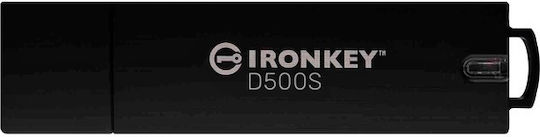 Kingston Ironkey D500s 512GB USB 3.2 Stick Μαύρο - Image 3