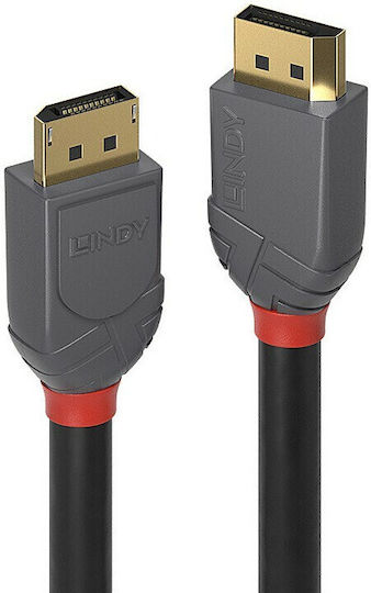 Lindy Cable DisplayPort male - DisplayPort male 7.5m Μαύρο (36485) - Image 3