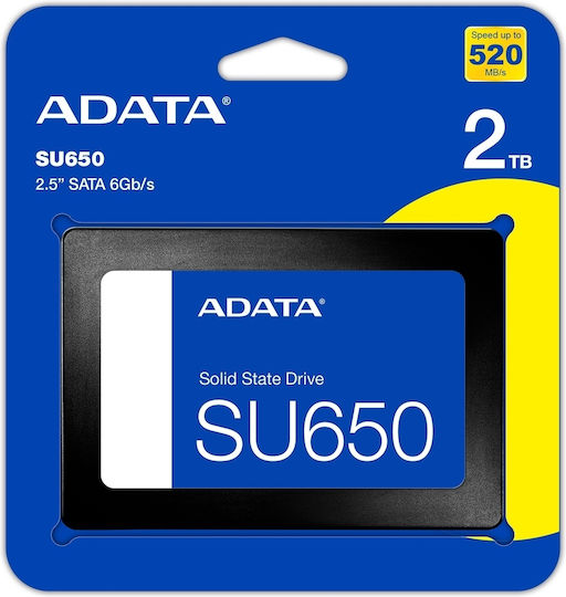 Adata Ultimate SU650 SSD 2TB 2.5'' SATA III ASU650SS-2TT-R - Image 5
