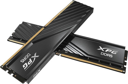 Adata Lancer DDR5 32GB RAM με 2x16GB Modules και Ταχύτητα 5600 για Desktop AX5U5600C4616G-DTLABBK