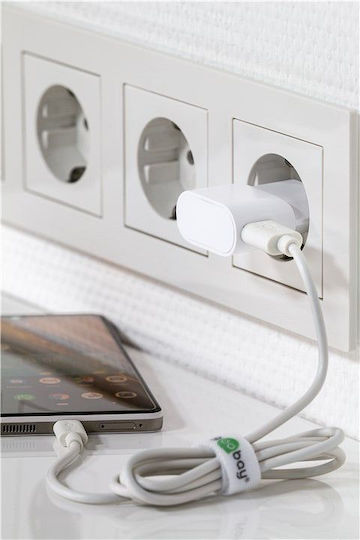 Goobay Φορτιστής Χωρίς Καλώδιο με Θύρα USB-A 5W Λευκός (44948) - Image 2